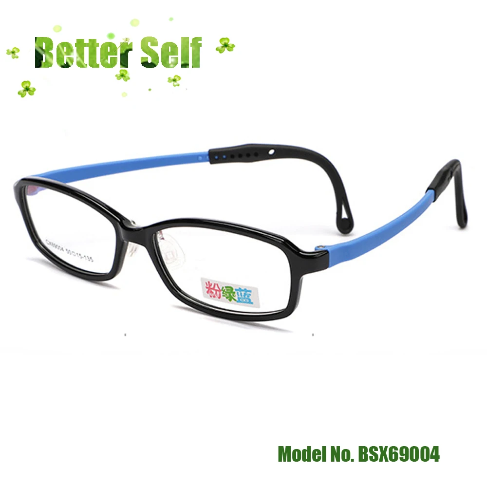 

Cute Eyewear BSX69004 New Children's Spectacle Can Equip Myopia Lens Soft Silicon Glasses Frame Ultra Light TR90 Eyeglasses