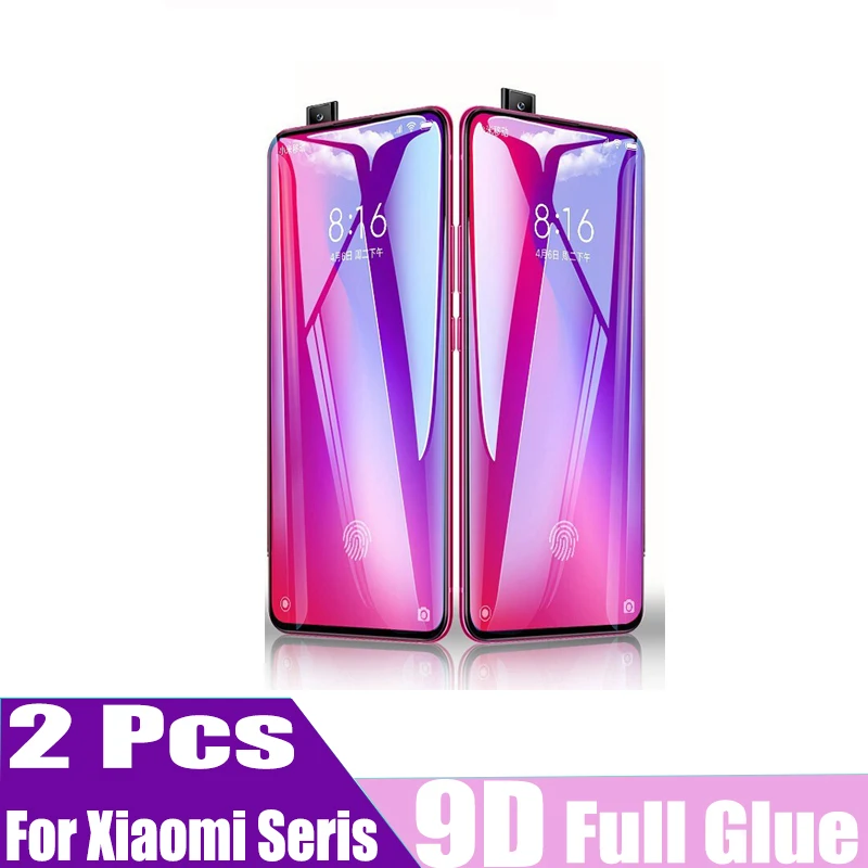 9D Полное покрытие экрана протектор стекло для Xiaomi mi 9T Pro CC9 CC9E A1 A2 A3 Защитное 9 se 8 Lite