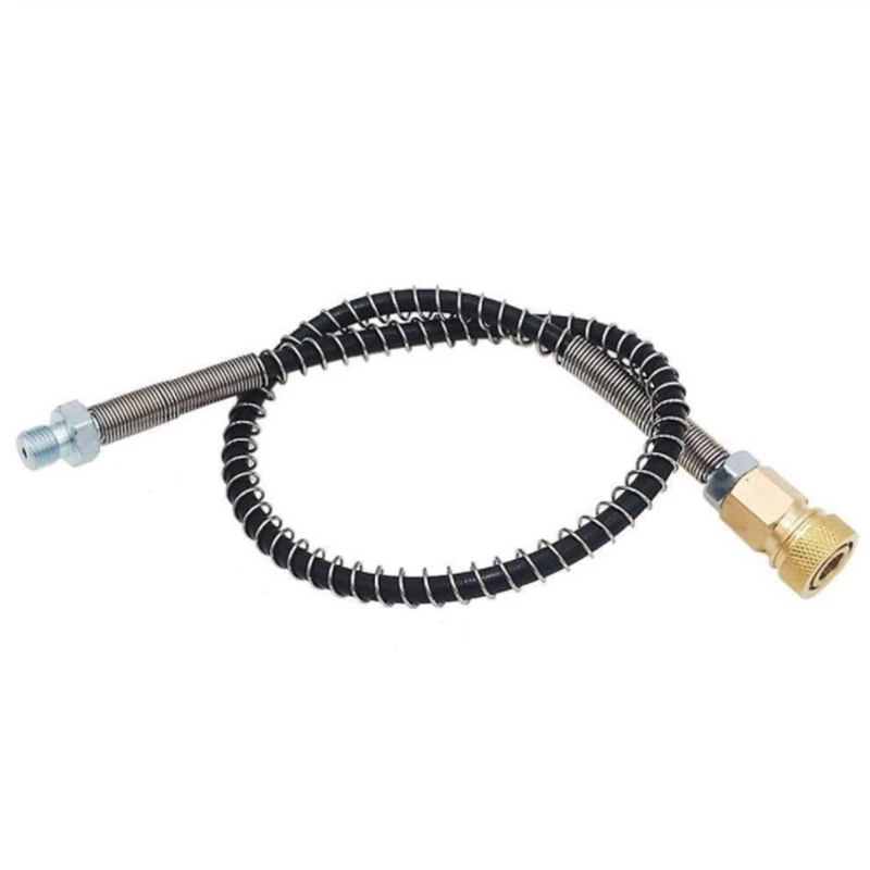 

Carbon Dioxide Gas Filling Valve with Pressure Gauge with G5/8 Inch Din Connector and 20 Inch Spring Reinforced Hose