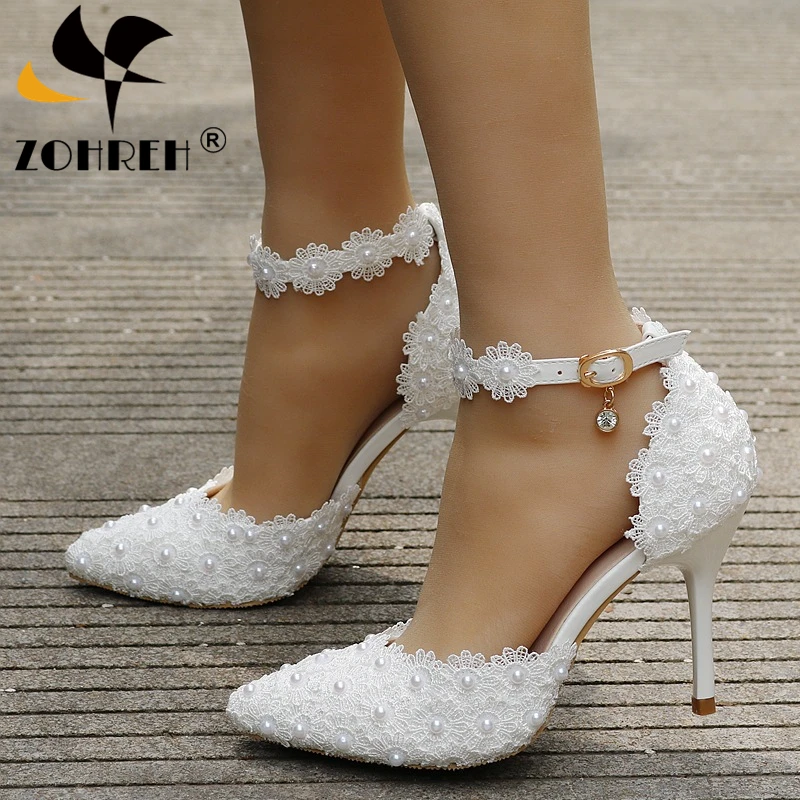 Женские туфли лодочки женская обувь Ремешок на щиколотке стразы Туфли высоком