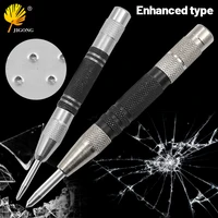 automatic center pin spring loaded marking center punch woodworking tool dent marking woodworking drill bit tool