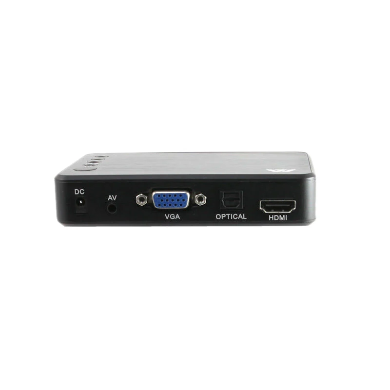 Мультимедийный плеер AMS-Multi TV HDMI 1080P HD поддержка VGA USB SD MMC RMVB MP3 AVI MPEG MKV CRT с