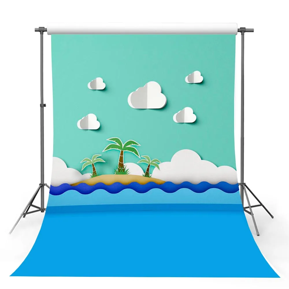 

Avezano фоны для фотосъемки детский душ день рождения остров море Облако фоны для фотостудии фотосессия Декор винил