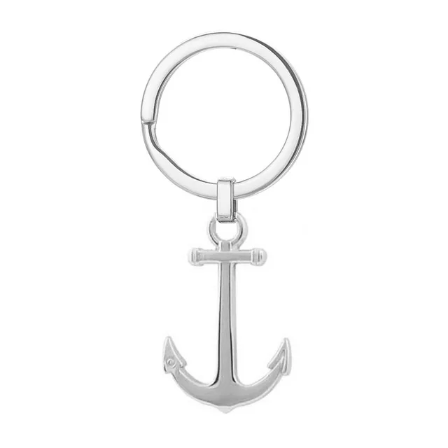 

Runda Fashion Anchor Stainless Steel Keychain Charm Men's Jewelry