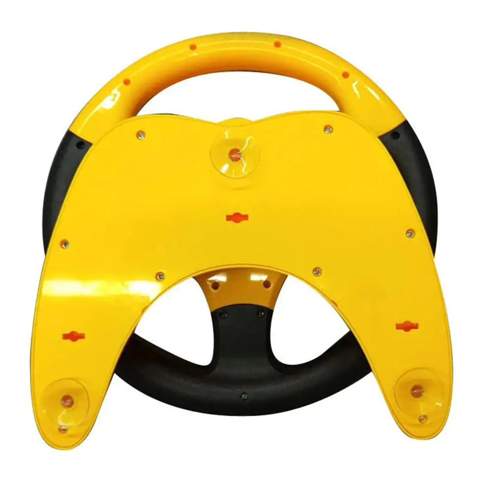 

Cute Children Steering Wheel Toy with Light Simulation Driving Sound Music funny Educational Baby Electronic Travel kids toys