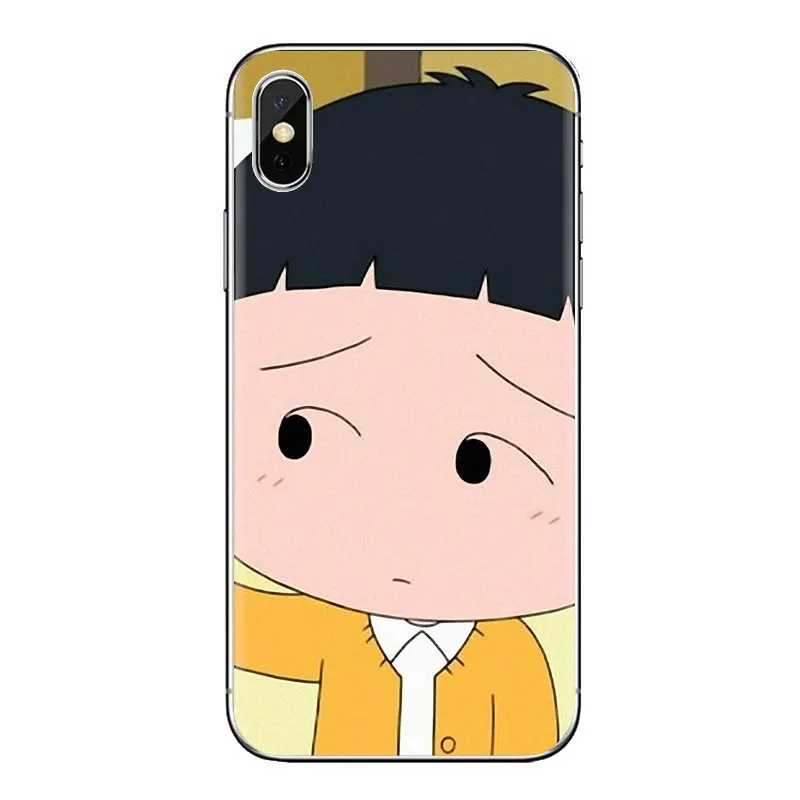 Для Samsung Galaxy A3 A5 A7 A9 A8 звезда A6 плюс 2018 2015 2016 2017 Chibi Maruko Chan Арт Мягкие прозрачные