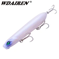 1pcs 10 5cm 18g topwater pencil the best bass surface fishing hard lure bait bass floating wobblers artificial trolling decoy