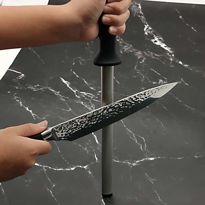 

TAIDEA musat diamond sharpening rod Knife Sharpener bar Grinding rod Sharpener rod honing rod musat Sharpen knife sharpening bar