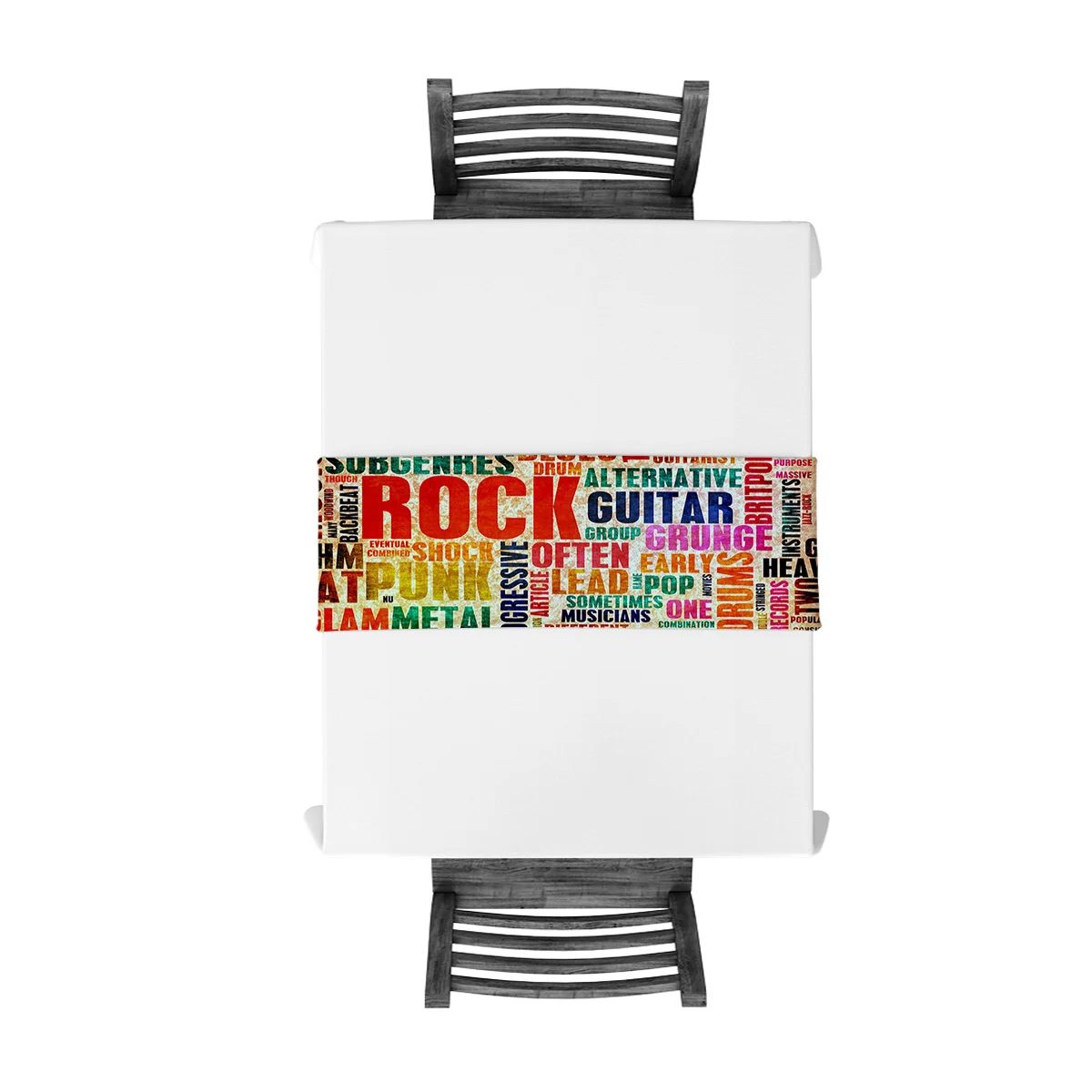 Граффити на стену художественный текст алфавит современный Настольный бегун