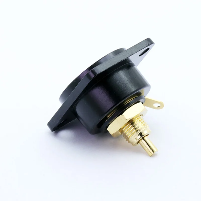 

50pcs Female RCA Panel Mount Chassis Socket Connector, Excellent quality, Black Female Socket, Red&Black Colors Available