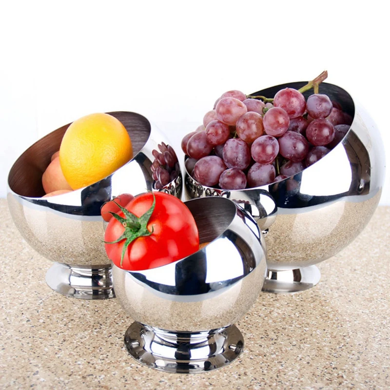 Горячая Новинка Нержавеющая сталь Ресторан приправа чаша косой рот инновации Ktv