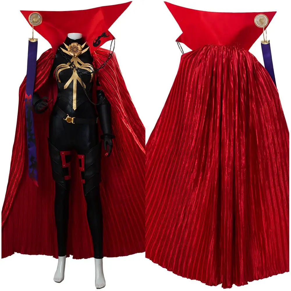 FGO Nobunaga Oda Cosplay Fate Grand Order Costumes Adult Red Cloak Uniform Suit Halloween Carnival |