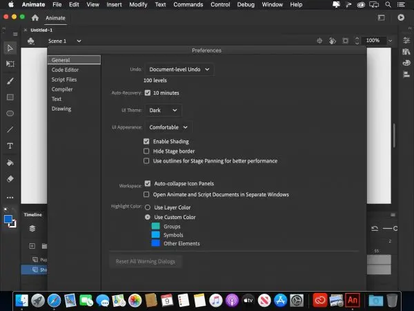 

Animate CC 2021 for MacOS