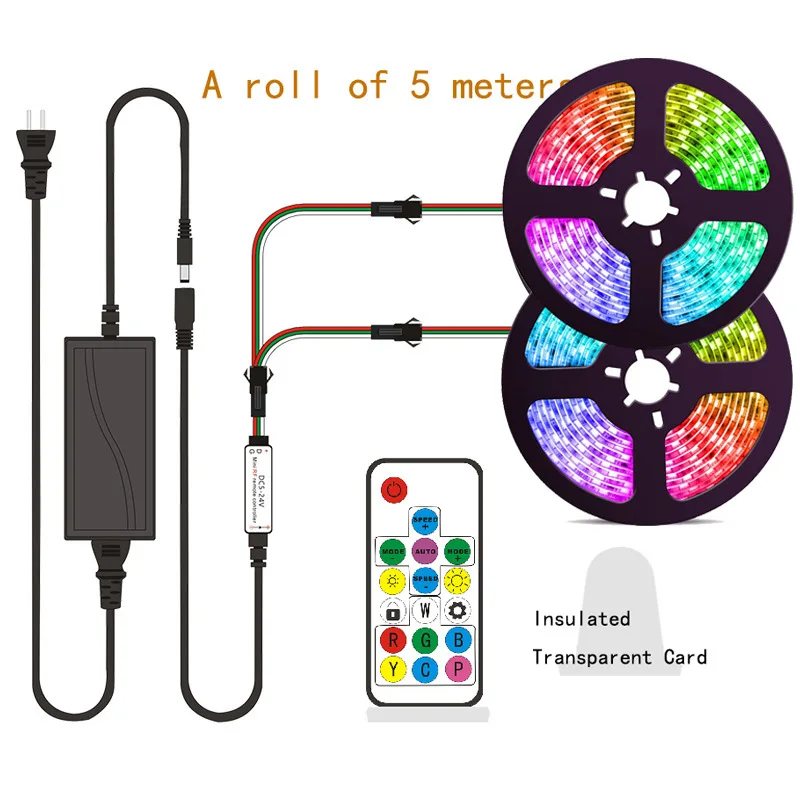 

LED5050 New mini RF17 key12vphantom lights bring suit all lights belt of entertaining diversions