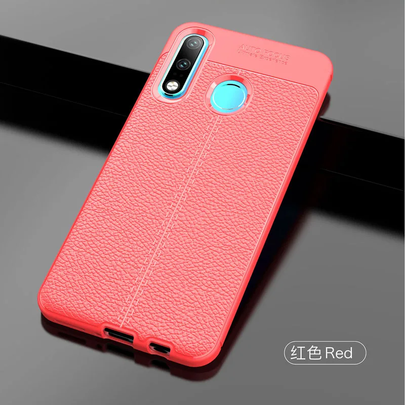 Матовый чехол для huawei P30 Lite, мягкий чехол для телефона huawei Honor 20 S, силиконовый бампер, чехол s MAR-LX1M MAR-LX1H MAR LX1M LX1H - Цвет: Red