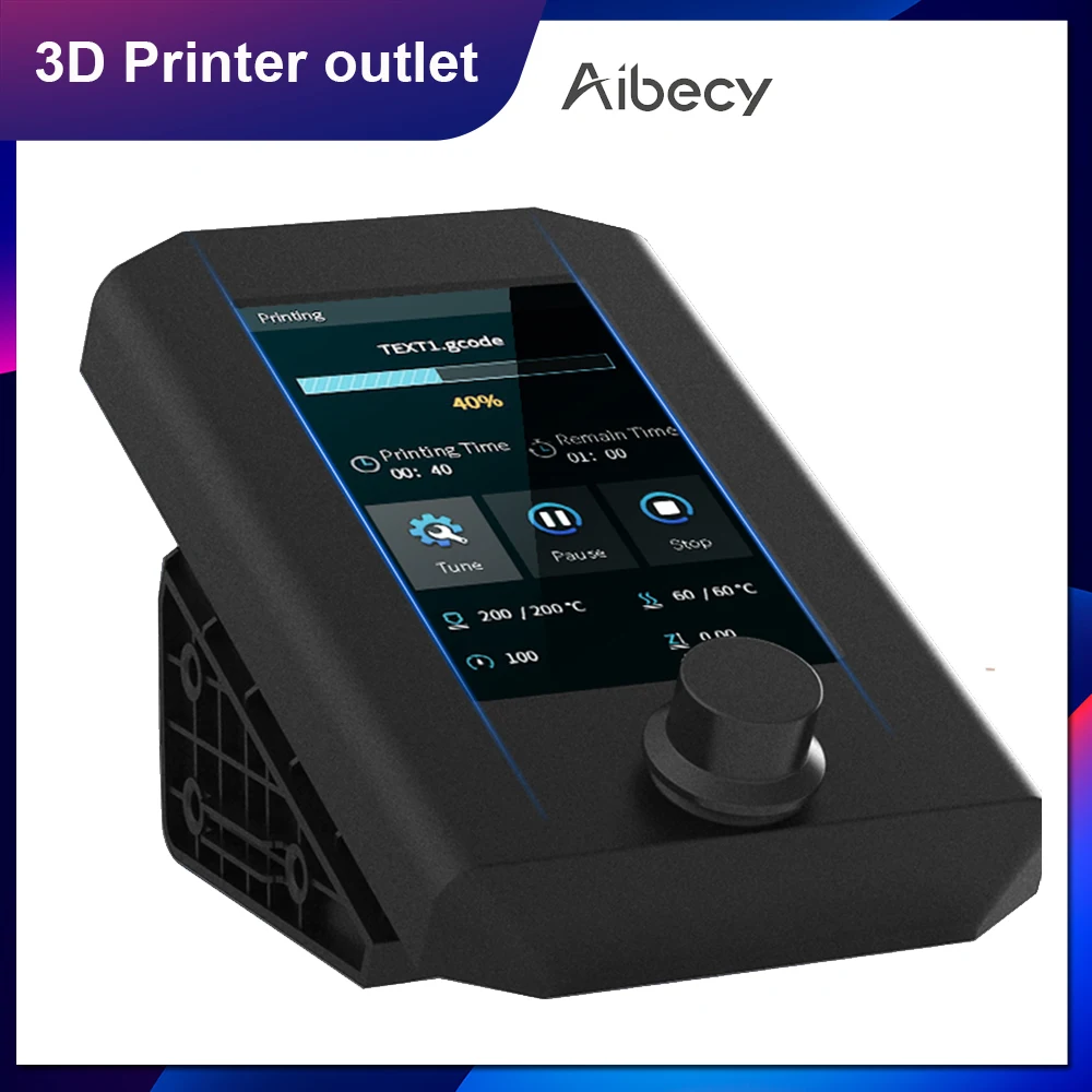 Creality Ender 3 V2 Экран комплект 4 дюймов Цвет HD дисплея пользователя дружественный