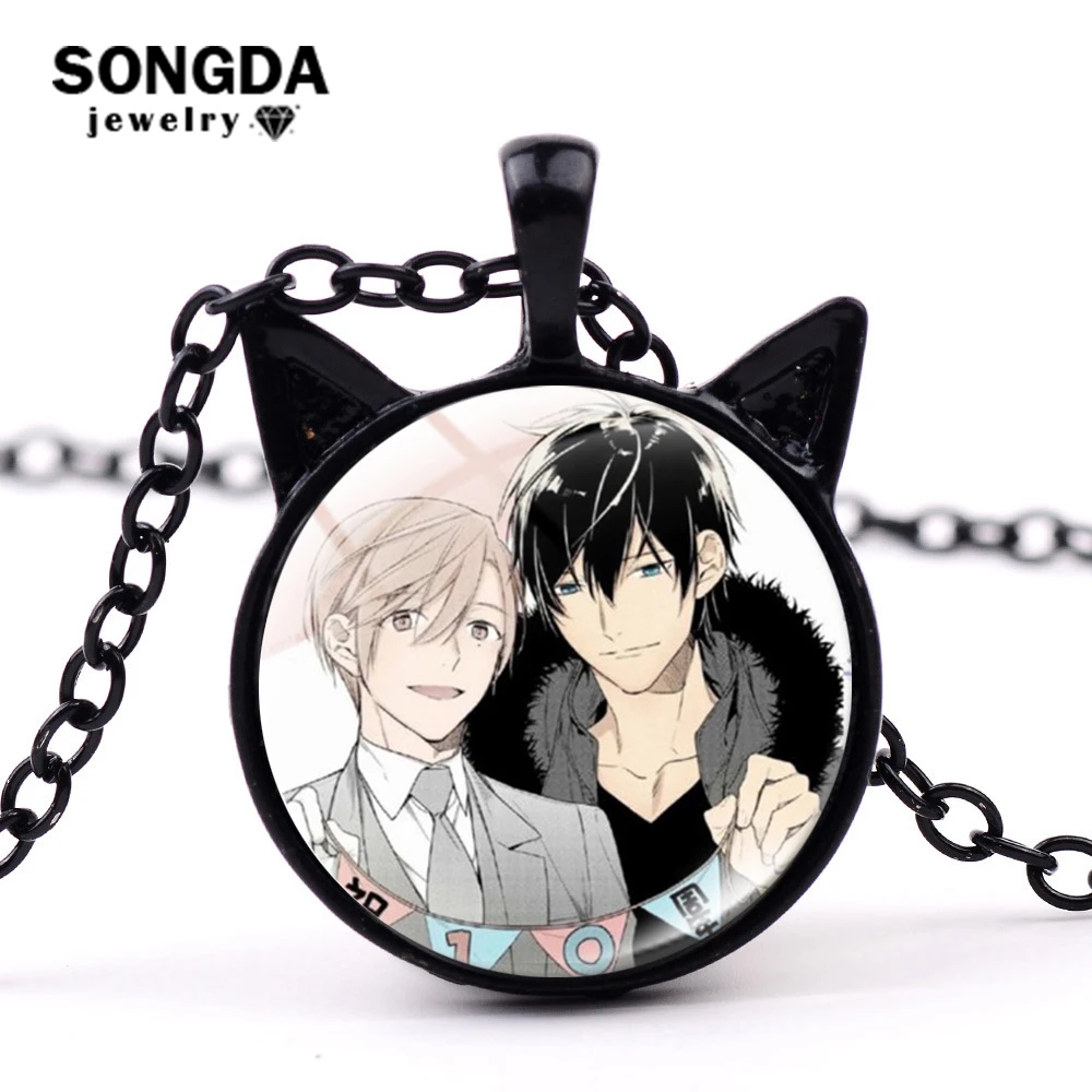 SONGDA аниме десяти граф ожерелье с рисунками героев мультфильма стеклянный