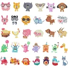 Алмазная живопись для детей 5D бриллиантовые наклейки животные живопись мозаика наклейки по номерам наборы