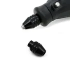 4 types Multi Chuck Keyless For Dremel Rotary Tools 0.3-3.2mm Small Drill Bit Chucks Adapter Converter Universal Chuck