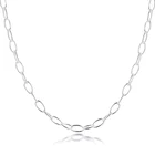 Женская Серебряная цепочка, ожерелье с подвеской, подвеска на день матери, 2021