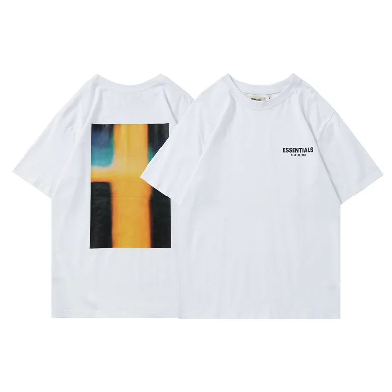 

FEAR of God fog essentials California limited print short sleeve men's and women's large T-shirt