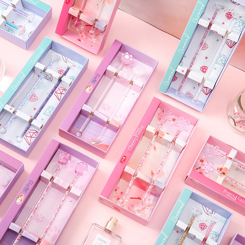 Круглая стеклянная палочка в форме кошки сакуры | Дом и сад