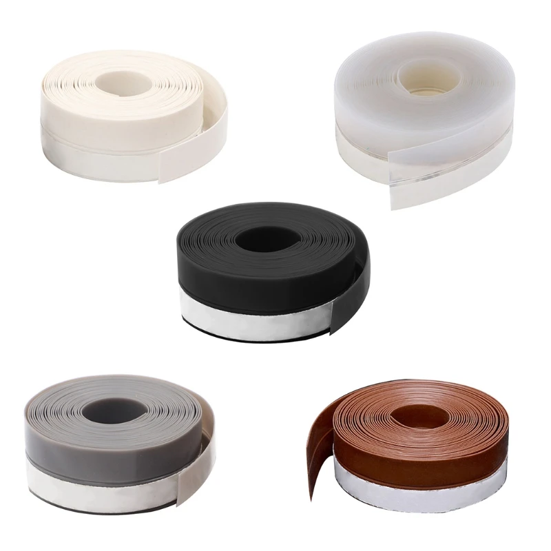 

Glass Window Seam Sealing Strip Windproof and Dustproof Self-Adhesive Rubber Strip Door Bottom/Seam Sealing Strip