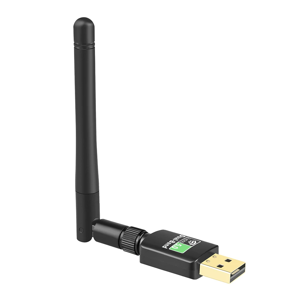 2-в-1 USB WiFi Bluetooth адаптер двойная частота 2 4/5 8 ГГц беспроводной Wifi ключ 600 Мбит/с 802.11AC