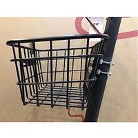 stainless head handle basket for xiaomi m365 pro electric scooter qicyel ef1 electric bicycle storage carrier hanging basket