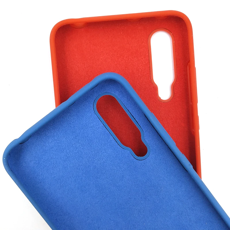 

Original Xiaomi Mi 10 Pro CC9 CC9e 9T Pro Redmi Note 7 8 Pro Liquid Silicone Case Silky Soft-Touch Finish Back Protective Cover