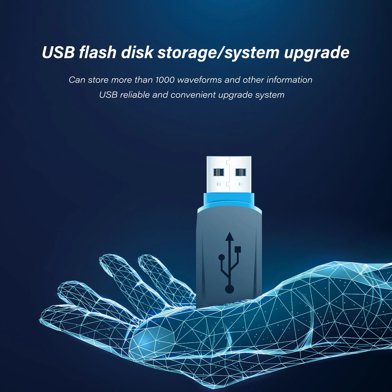 Hantek DSO5102P цифровой осциллограф Портативный 100 МГц 2 Каналы 1GSa/s запись Длина 40 K USB