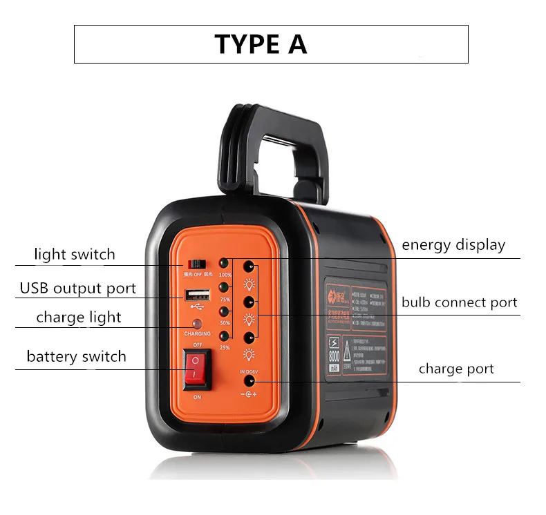 Multi-functional 5V 4V 8000MAH portable LED light/bulb power bank  USB emergency battery free bulbs