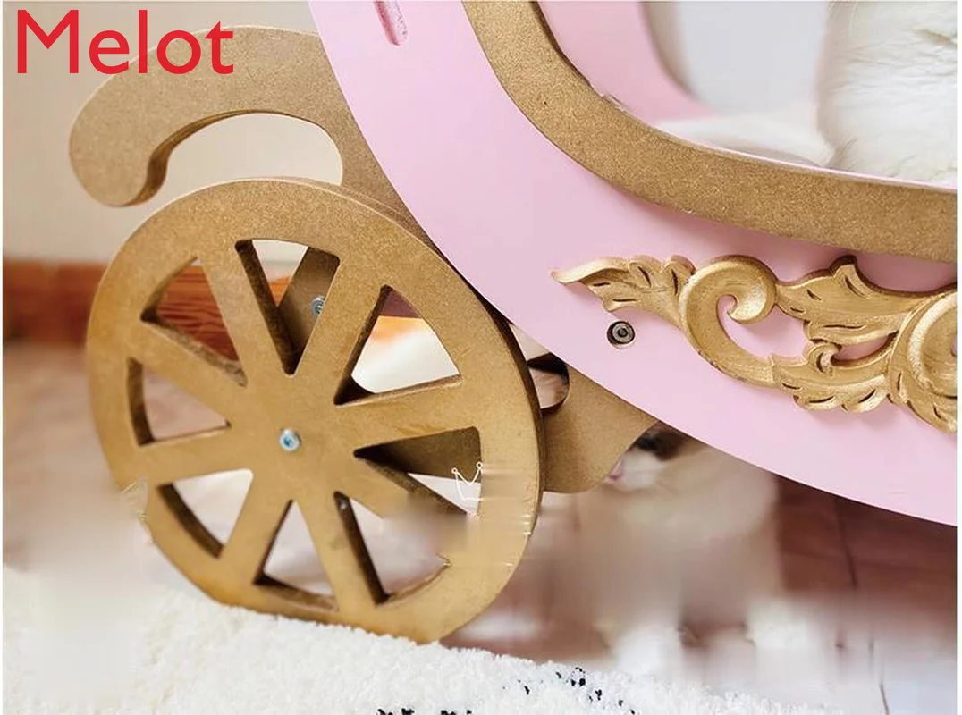 

Fashion High-End Luxury Custom Cat Castle Cat Nest Home Luxury Large Chamfer Cat Villa Jumping Platform Cat Nest