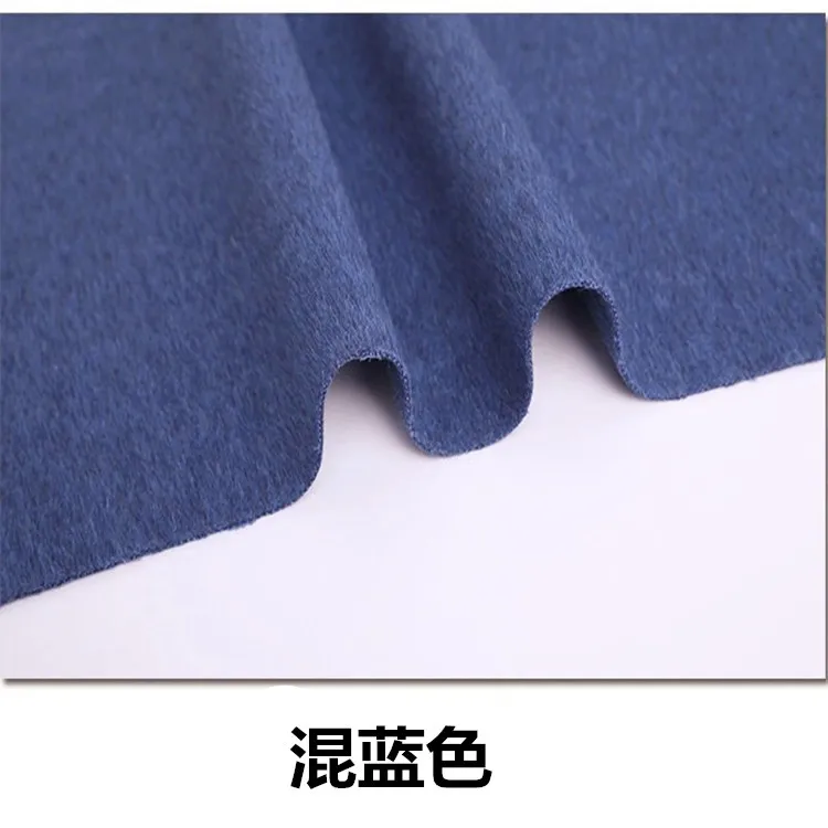 Смешанные цвета Ткань Альпака двойное зимнее пальто куртка шерстяная альпака