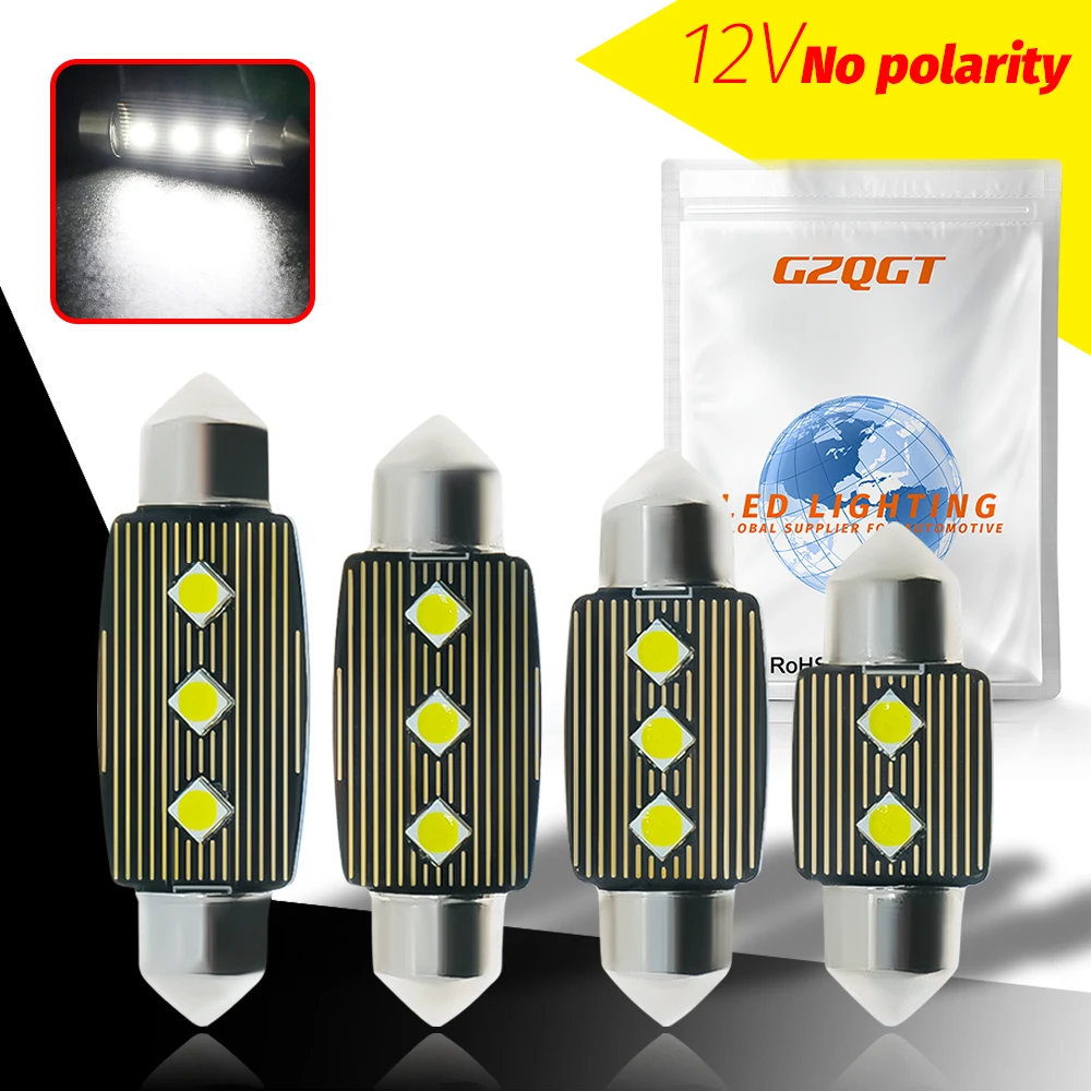 

10x 3030 Festoon 31mm 36mm 39mm 41/42mm C5W Led Bulb CANBUS C10W Dome Reading Lamp Car Beleuchtung Interior License Plate Light