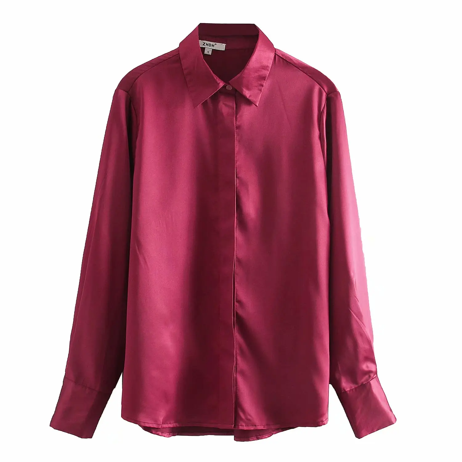 Новинка 2020 женская модная однотонная Повседневная Деловая блуза Офисная Женская