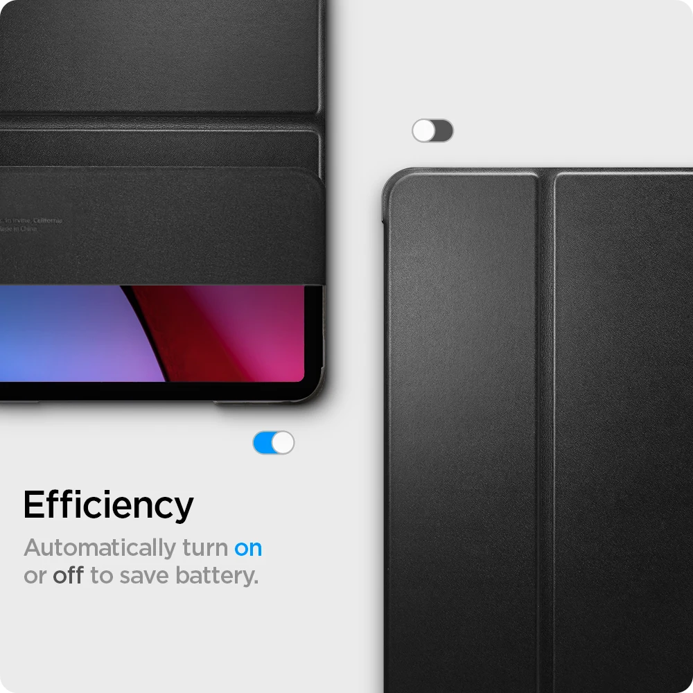 Складной Смарт-Чехол Spigen для iPad Pro 12 9 дюйма (2022/2021) мягкий гладкий Чехол из