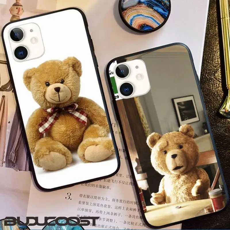 

Teddy Bear Ragdoll Soft Phone Cover For Iphone 11 Pro 11 Pro Max X XR XS MAX 7 8 Plus 6s Plus 5s 2020 Se Cover