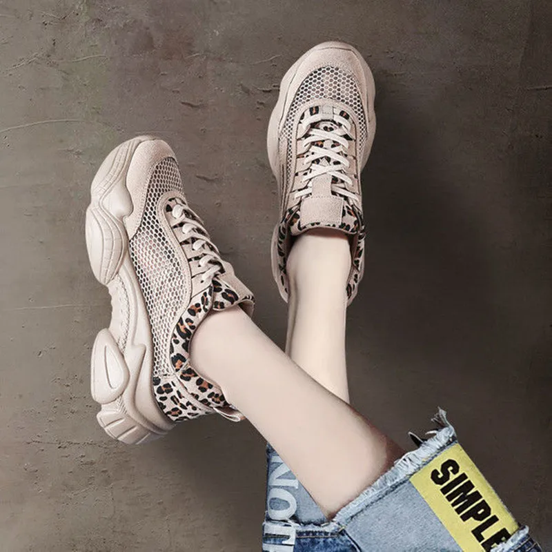 Женская обувь Дышащая из сетчатого материала Сезон весна-лето Новинка 2020 года