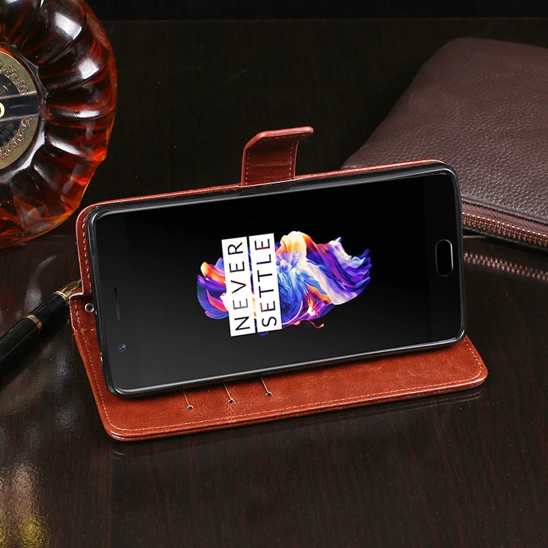 Чехол для OnePlus 5 кожаный чехол с магнитной застежкой размером дюйма рисунком Crazy