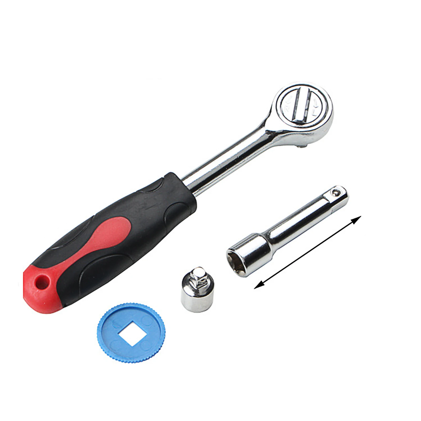 

40pcs Socket Wrench Set Portable Car Repair Hand Tool Set Easy Store Metric Tool Kit with Case Wrench Saw for Auto Repair