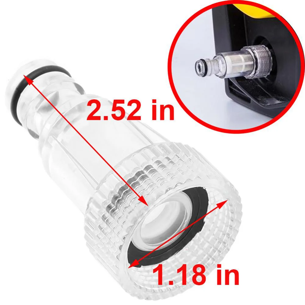 

5pcs Car Clean Machine Water Filter High Pressure Connection For Karcher K2-K7 Water Gun Garden Irrigation Pipe Fittings