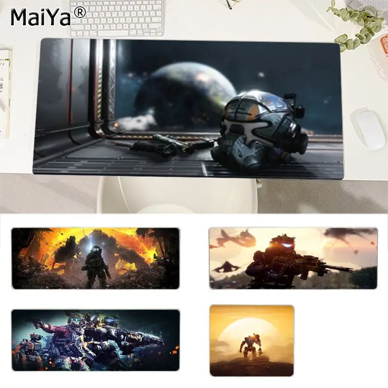 

Высококачественный удобный коврик для мыши MaiYa titanfall, игровой коврик для мыши, размер для клавиатуры, коврик для мыши, подарок для парня