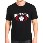 Новая модная футболка с принтом, топ blackwater School, мужские свободные футболки по индивидуальному заказу