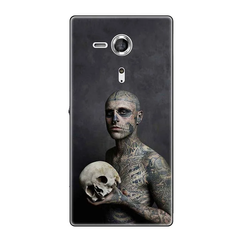 Телефонные чехлы для sony Xperia SP M35 M35h M35C C5303 C5306 C5302 чехол с принтом(розы); волк милый чехол-крышка с узорами чехол для телефона чехол Fundas Para - Цвет: A299