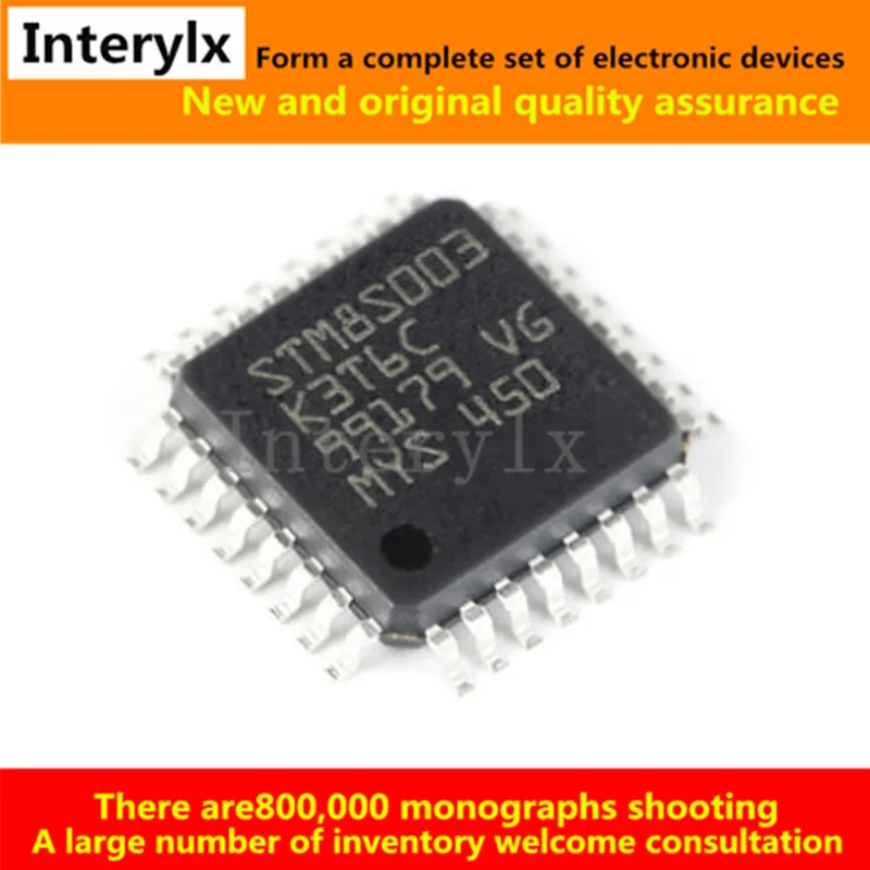 5 шт./партия STM8S003K3T6C STM8S003K3T6 STM8S003K3T STM8S003K3 STM8S003K STM8S003 IC MCU 8BIT 8KB FLASH 32LQFP - купить по