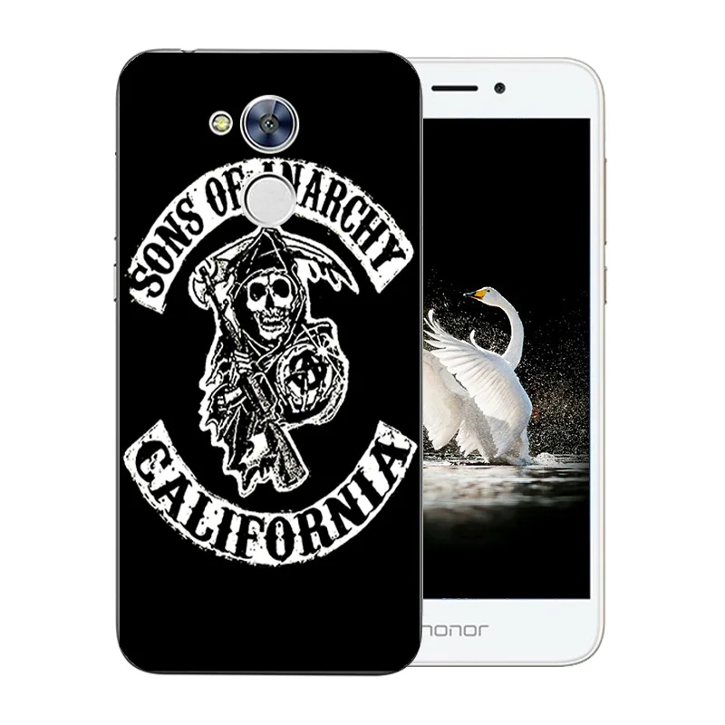 Мягкий силиконовый чехол из ТПУ для huawei Honor 6a 6X 7X 8X 5C 7A Pro 7C 9 телефона Funda Y6 2018 узор