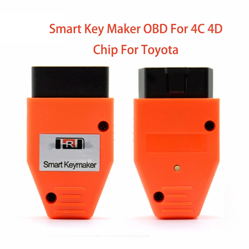 Smart Key Maker OBD For Toyota for 4D and 4C Chip OBD2 TRANSPONDER Auto Key Programmer For Toyota 4D Chip OBD 2 KeyMaker 
