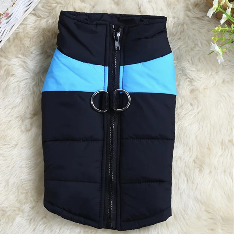 1 S-5XL одежда для домашних животных, зимние теплые куртки для собак, водонепроницаемый жилет для щенков, одежда для собак для маленьких, средних и больших собак, чихуахуа - Цвет: 1