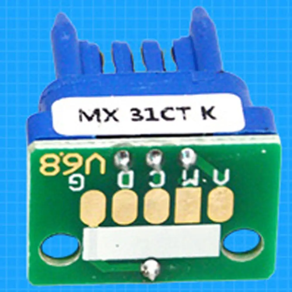 Обломок тонера для Sharp MX 50NTBA 50NTCA 50NTMA 50NTYA MX4101 MX4101N MX5001 MX5001N MX4100 MX4100N MX2301 MX2601 MX2601N|Чип
